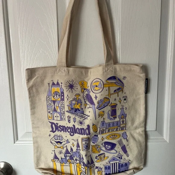 Disneyland Canvas Tote Bag - Picture 2 of 3